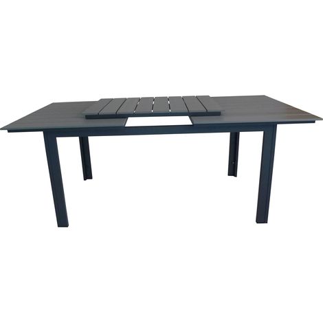 Levels Table de salle à manger avec extension supplémentaire, 224, 326 cm, noir, gris. (1/5)