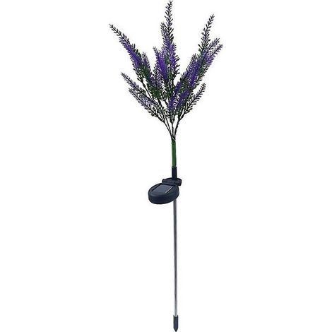 Lampe solaire Solaire Lavande Jardin Lampe - étanche & Purple Lueur - Allée & Patio Pelouse Décoration (1/5)