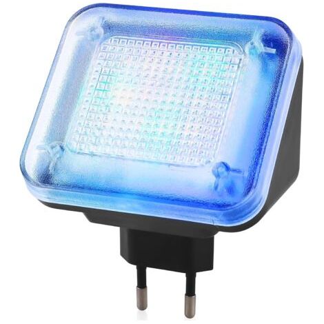 LED-TV-Simulator mit 24 LEDs, 3 Programmen, Diebstahlschutz und realistischem TV-Effekt dank Lichtsimulation.