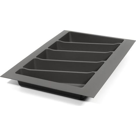 cubertero modelo auro para cajón módulo 300 - 1000 acabado antracita/blanco modulo modulo 400 acabado antracita