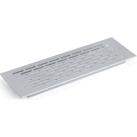 Rejilla Ventilacion Zocalo 450-70 Negro Mate (1/4)