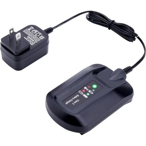 WA3742 Chargeur de rechange pour chargeur de batterie Worx 20 V WA3732 WA3875 WA3881, compatible avec batterie au lithium Worx 20 V WA3525 WA3520 WA3578 (1/5)