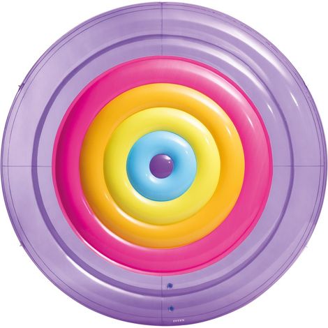 Intex Rainbow Fiesta Island isla flotante multicolor 201 cm (1/5)