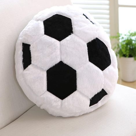 Coussin de football rembourré et décoratif de 45 cm, ZQKLA-AquaForge (1/5)