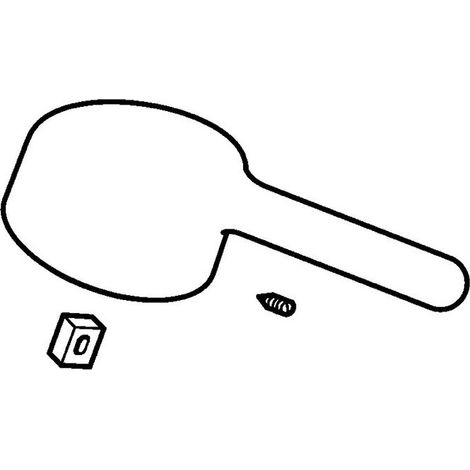 Hansa Hebel 59914072 Chrom