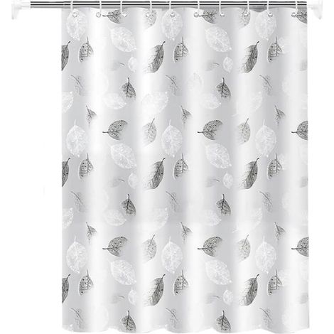 Duschvorhang, Badewannenvorhang, schimmelresistent, wasserdicht, für Badezimmer, 120 x 180 cm (1/5)