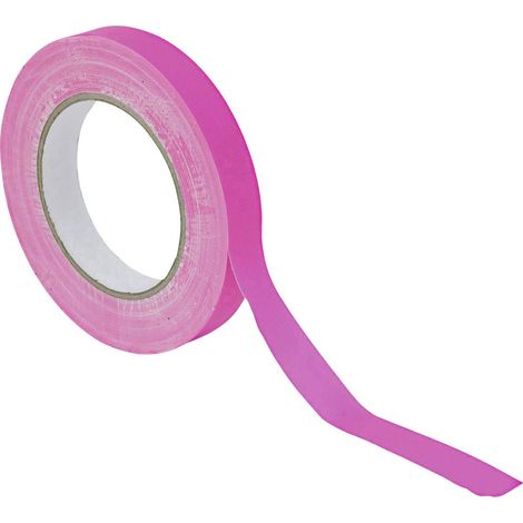 Bande adhésive rose fluorescent (L x l) 2500 cm x 1.9 cm X866761 (1/2)