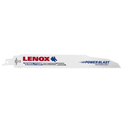 LENOX 2 Lame scie sabre démolition - 229 mm (1/6)