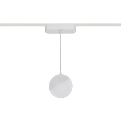 Foco Carril Colgante LED Magnético 25mm SuperSlim 10W 48V Ø100 mm Blanco 2700K Blanco Cálido (1/4)