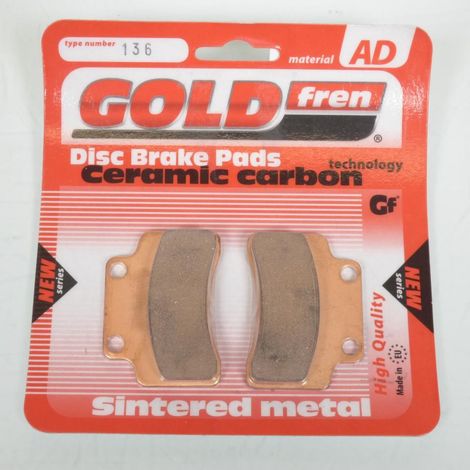Bremsbelag gold fren für Moped garelli 50 vip 2007 avg neu (1/2)