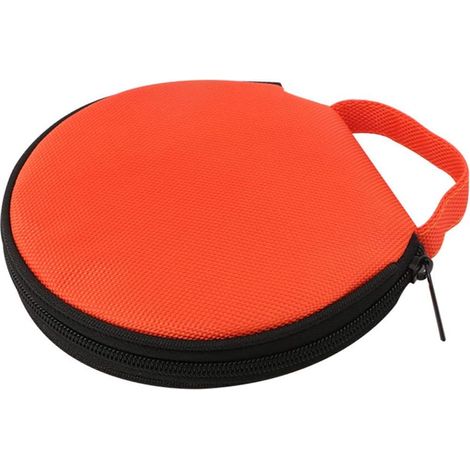 Boîte à CD, sac de rangement pour CD/DVD en tissu Oxford de 20 capacités, boîte de rangement pour disque rond, support organisateur de DVD portable pour la maison et les voyages en voiture (1/3)