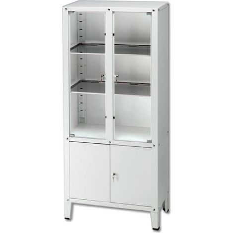 TITANOX - Armadio Value in lamiera d’acciaio smaltata, 4 ante (incernierate), 27900