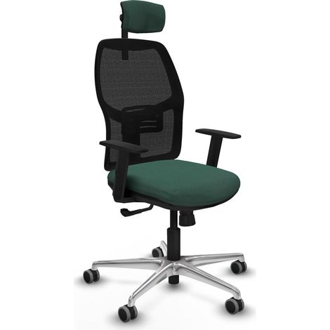 Silla de oficina piqueras y crespo Alfera negro reposacabezas 2D (1/2)