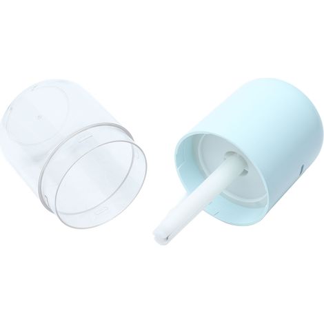 280-ml-USB-Luftbefeuchter, Auto-Luftbefeuchter mit Ambiente-Nachtlicht, Blau, USB-aufladbar (1/5)
