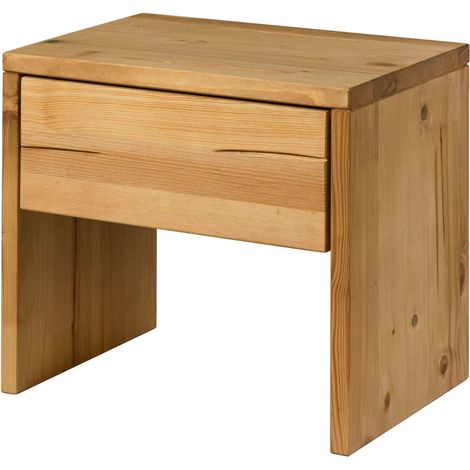 Nachttisch Fichte 50x35x46 natur gebeizt / geölt FICHTELBERG 20 (1/4)