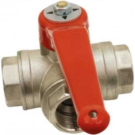 Válvula de bola Euromarine pn40 3 vías alta presión resistente corrosión