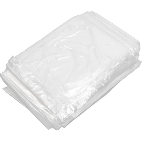 Lot de 50 sacs de baignoire jetables épais, housse de protection en plastique pour bain, idéal salon et maison (1/5)