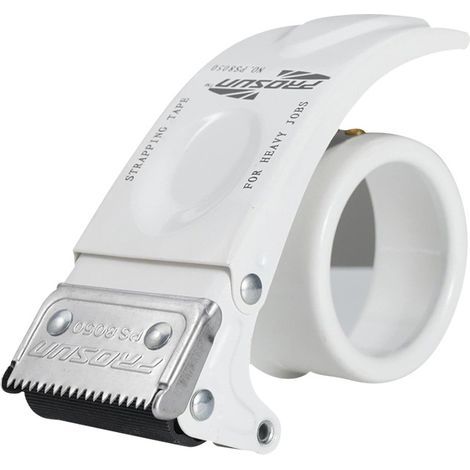 Pistolet Dévidoir de Ruban Adhésif, Dévidoir Manuel pour ruban adhésif d'emballage, TG02, Blanc (1/4)
