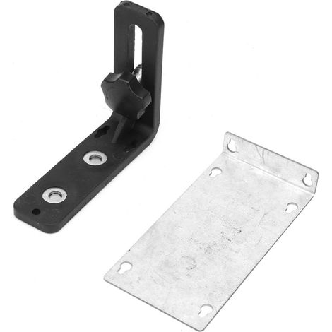 Universelle magnetische Wandhalterung mit 5/8-Zoll-Gewinde für Nivellierwerkzeug, L-förmiger fester Sockel (1/5)