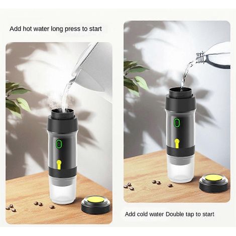 Machine à expresso italienne portable 60 ml pour camping, voyages, camping-car et bureau, B-- (1/5)