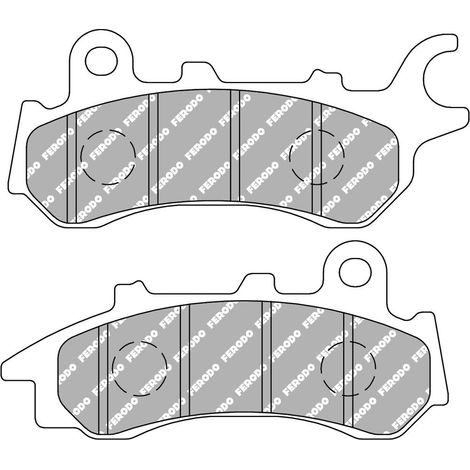 Plaquette de frein Semi-Métal Eco-Friction Route - R90