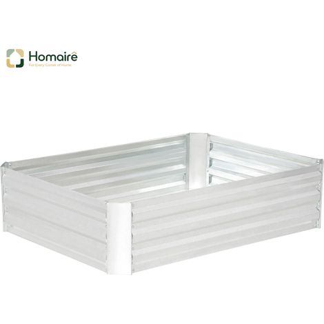 HOMAIRE Hochbeet en acier galvanisé pour fleurs et légumes