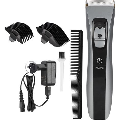 Coupe-cheveux rechargeable MARSKE, étanche, tondeuse à barbe et cheveux, prise US 100-240V, coupe de précision pour homme. (1/5)