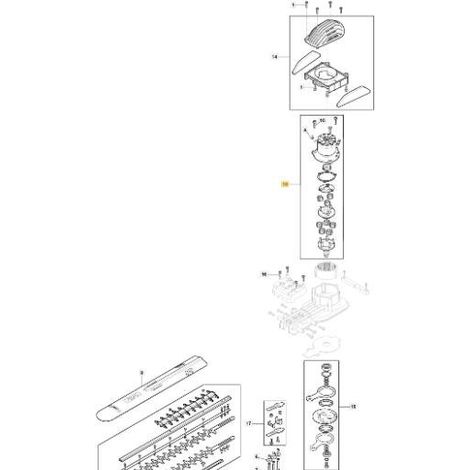 HT 900 LI 48 ORIGINAL STIGA-MOTOR – 118811342/0