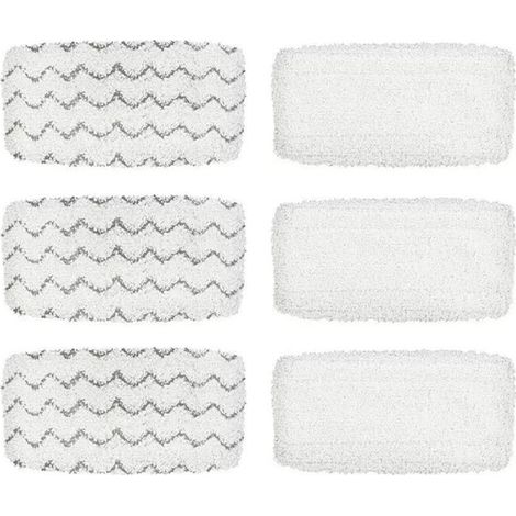 de Vadrouille à Vapeur pour Bissell PowerFresh Vac & Steam 2747A, 1132154316321652Symphony Vacuum et Steam Mop Series, 6Pack (1/4)