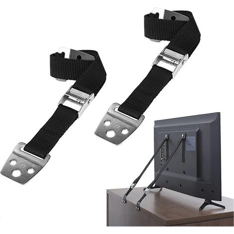 Ceintures de sécurité pour meubles, sangles anti-basculement pour téléviseurs, sangles anti-basculement réglables pour meubles, sécurisent les meubles pour protéger les enfants, à utiliser avec des té (1/5)
