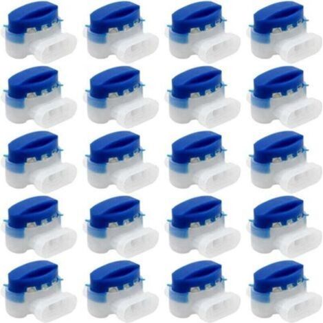 20 Pièces connecteurs de câble, 314 connecteurs de câble remplis de gel résines terminaux, connecteur Étanche raccords de câbles pour jardin extérieur robot voiture Tondeuse (1/5)