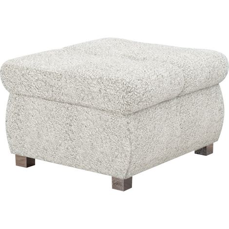 Reposapiés Comfivo 122, Coral 70, 39x60x60cm, Diámetro: 0, Tapiz, Patas: Metal, 0