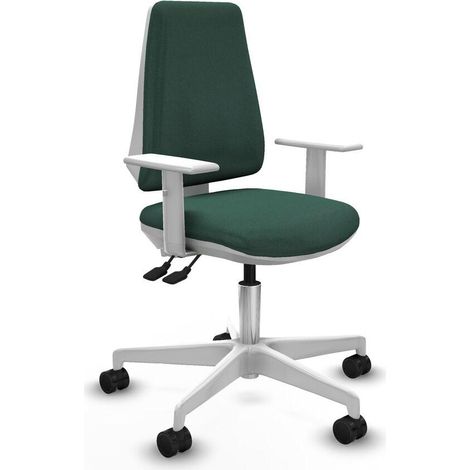 Piqueras y Crespo Elche Chaise de bureau blanc moderne