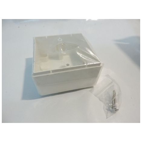 Boitier de montage en saillie blanc 80.6X80.6X45mm pour atténuateur et selecteur de source LBC14xx BOSCH LM1-SMB-U40