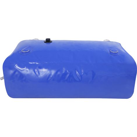 Conteneur de stockage de vessie d'eau 240L/63.4gal, réservoir d'eau portable pliable, sac d'eau douce de grande capacité pour l'irrigation du jardin, résistance à la sécheresse d'urgence et camping en (1/5)