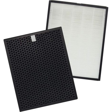 PUREBURG FY2422 FY2420 Ensemble de filtres de rechange compatibles avec les purificateurs d'air Philips Series AC2889 AC2887 AC2882 Series 2000i, AC3829 Series 3000i FY2422/30 FY2420/30, H13 charbon (1/2)