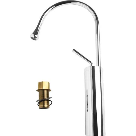 Robinet de lavabo, laiton, doré, surélevé, eau chaude/froide (1/5)