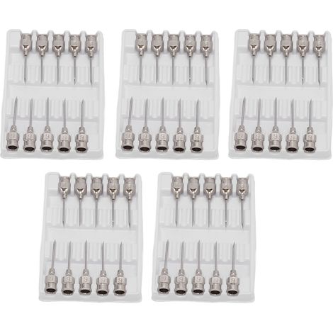 Injektionsnadeln aus Edelstahl für Geflügel, Zubehör für Rinder und Schweine, 9 x 15 mm / 0,4 x 0,6 Zoll (1/5)