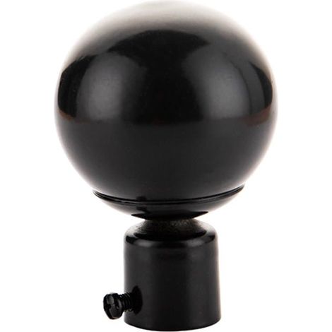 Embouts de tringle à rideaux 28 mm (lot de 2 embouts décoratifs), sans outil, pour tringles à rideaux classiques, accessoires d'intérieur, adaptés aux fenêtres et... (1/5)
