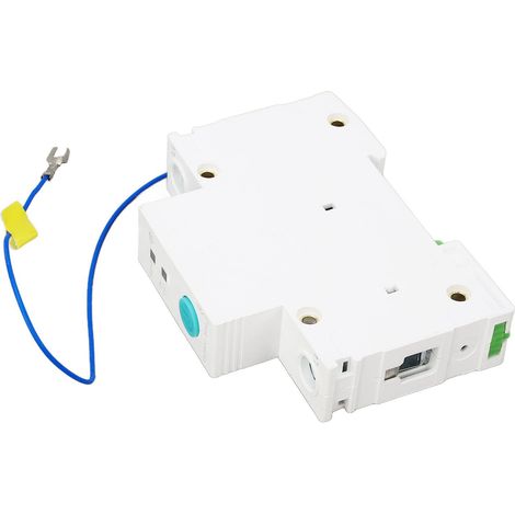 Intelligenter Leitungsschutzschalter 1-polig, 230 V, 16 A, DIN-Schienenmontage, WLAN-fähig, automatische Schaltung, Fernbedienung für Privat- und Gewerbegebrauch, 1 Stück (1/5)