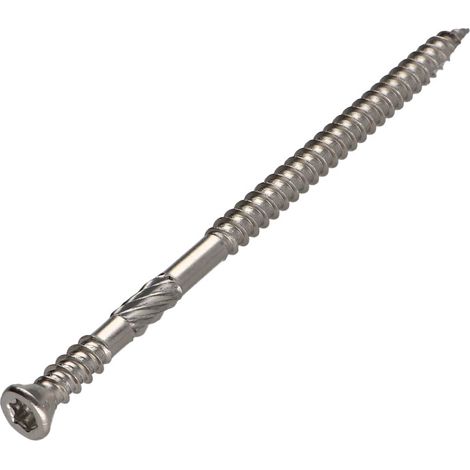VBA Vis bois agglo Tête fraisée Pozi N°2 5X50 Filetage partiel Acier zingué GLEITMO 627 - 10 pièces (1/5)