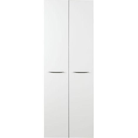 COPPIA ANTE DISEGNO 75XH210CM BIANCHE LACCATE