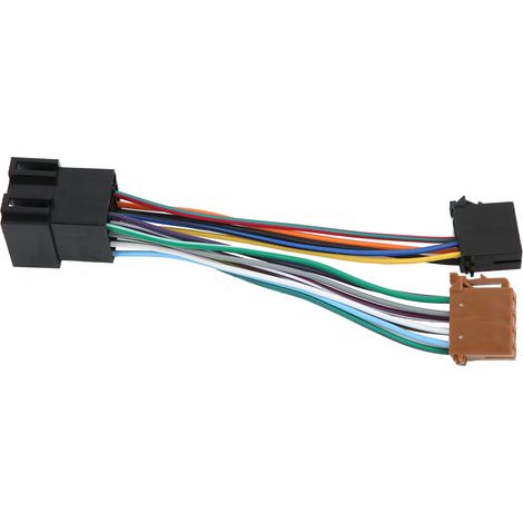 Kit d'adaptateur ISO pour autoradio Peugeot 106 206 306 307 405 406 607 - Câblage et connectique voiture (1/5)