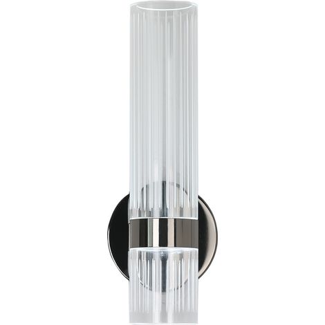 Applique murale moderne graphite tube acrylique LED 18W (1/5)