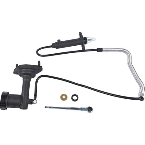 KIMISS Hauptbremszylinder-Leitungsbaugruppe, 5130101100 Kupplungsgeberzylinder- und Nehmerzylinderbaugruppe passend für Wrangler 2.5L 4.0L OHV 4cyl 6cyl 150c.i 242c.i.. (1/5)