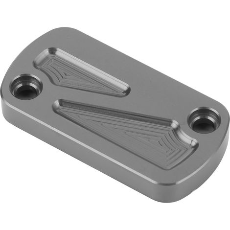 Bouchon de réservoir de liquide de frein en alliage d'aluminium, compatible Honda CRF450L Z125M 400X CB125R CBR400R, teinte titane, couvercle étanche haute performance (1/5)
