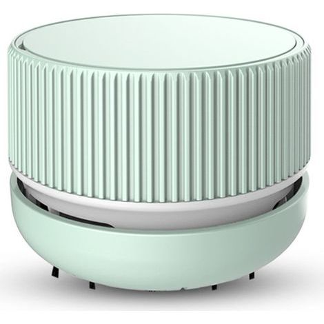Tischstaubsauger, Mini-Tischstaubwischer, energiesparend, kabellos und um 360° drehbar, ideal für Tastaturen, Zuhause oder Büro, 82 x 58 mm (1/5)