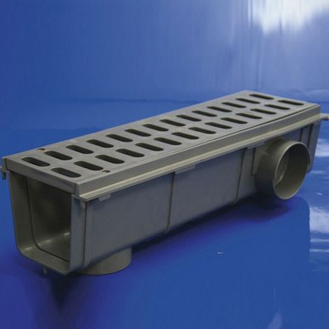 Gouttière de garage T130g 500x130x130/110-90