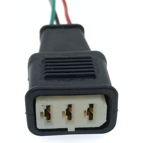 3-pin automotive connector DJ70312-6.3-21, automotive wiring harness plug 893906231 -- Single plug