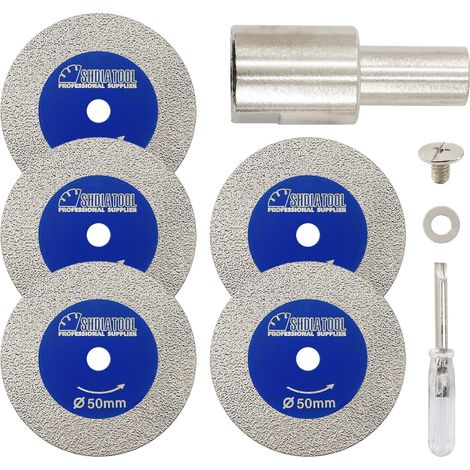 Mini Disque pour Verre 50MM Bride M14 Disque Diamant Carrelage (1/5)